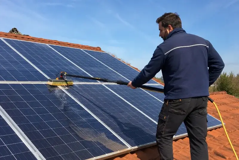 Nettoyage et entretien de panneaux solaires à Seiches-sur-le-Loir